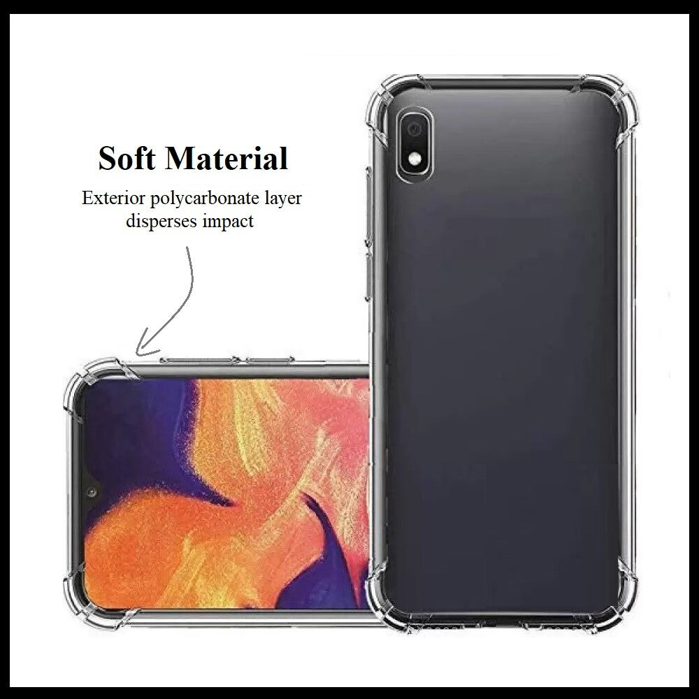 For Samsung Galaxy A2 Core Slim Clear Shockproof Gel Phone Cover