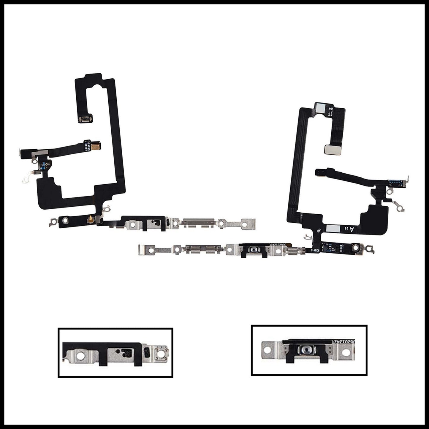 For iPhone 15 Plus Power Flex Cable & Volume Button Flex Replacement