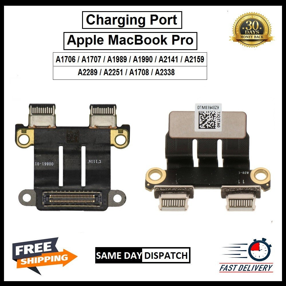 For Apple MacBook Pro A1706 A1707 A1989 A1990 A2251 A1708 A2338 Charging Port