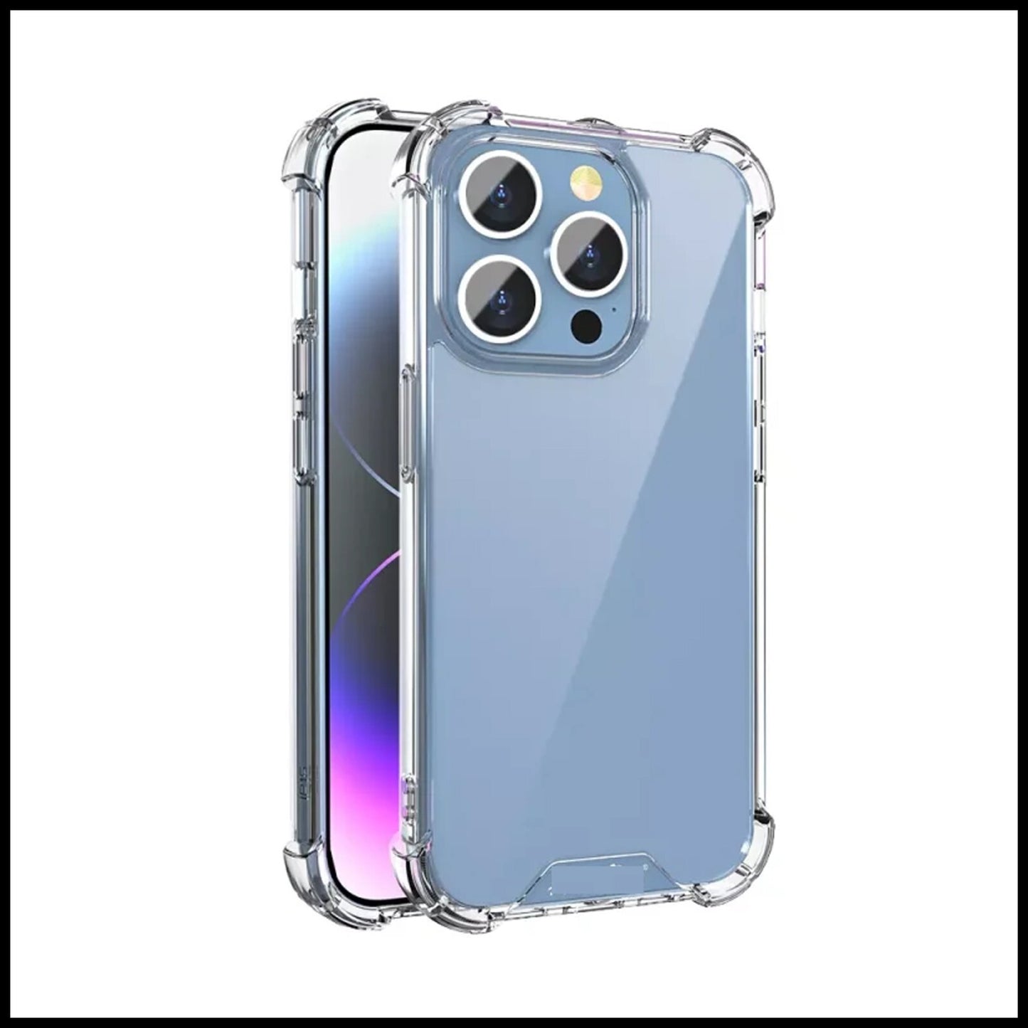 For Apple iPhone 15 Pro King Kong Anti Burst & Silicon Shockproof Case Cover