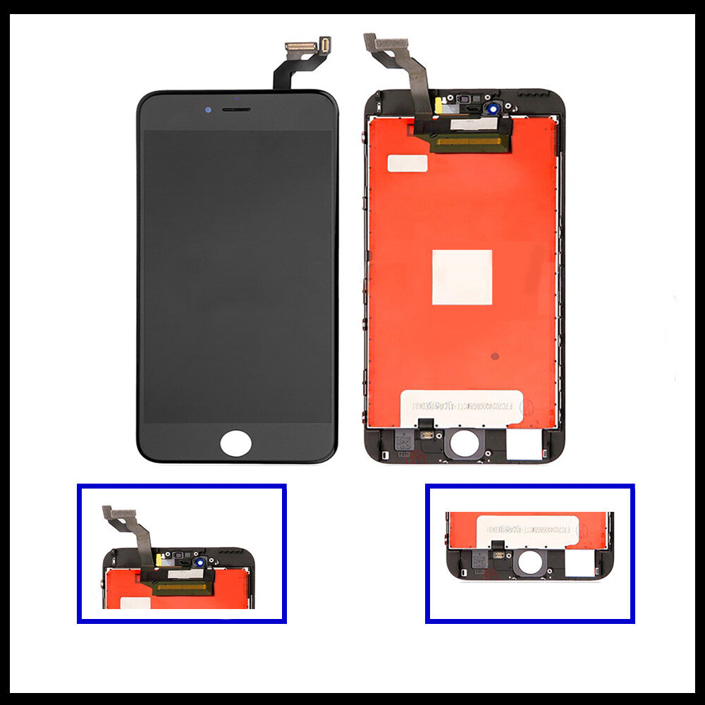 For iPhone 6S Plus Black and White 3D Premium Version Replacement Display Lcd