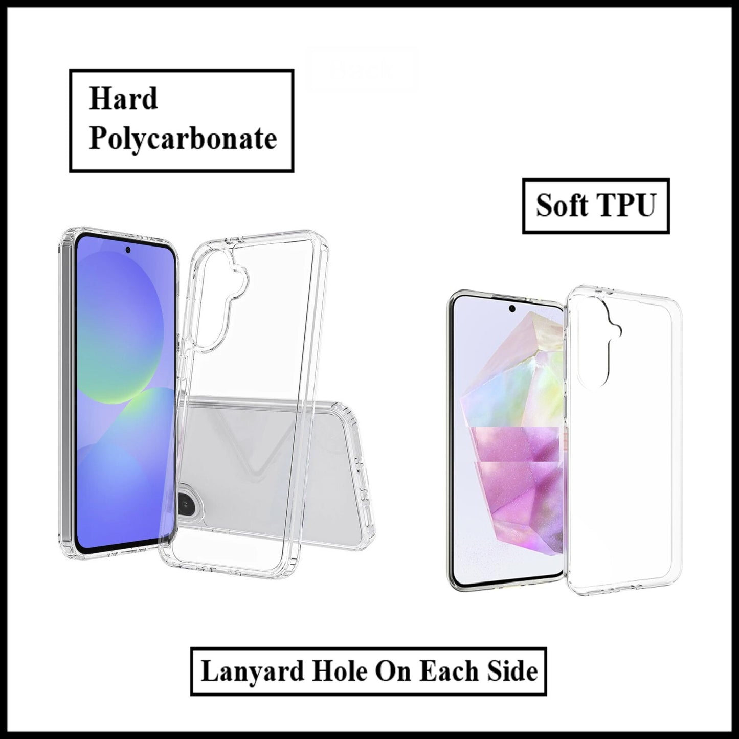 For Samsung Galaxy A56 5G Slim Clear Shockproof Gel Phone Cover