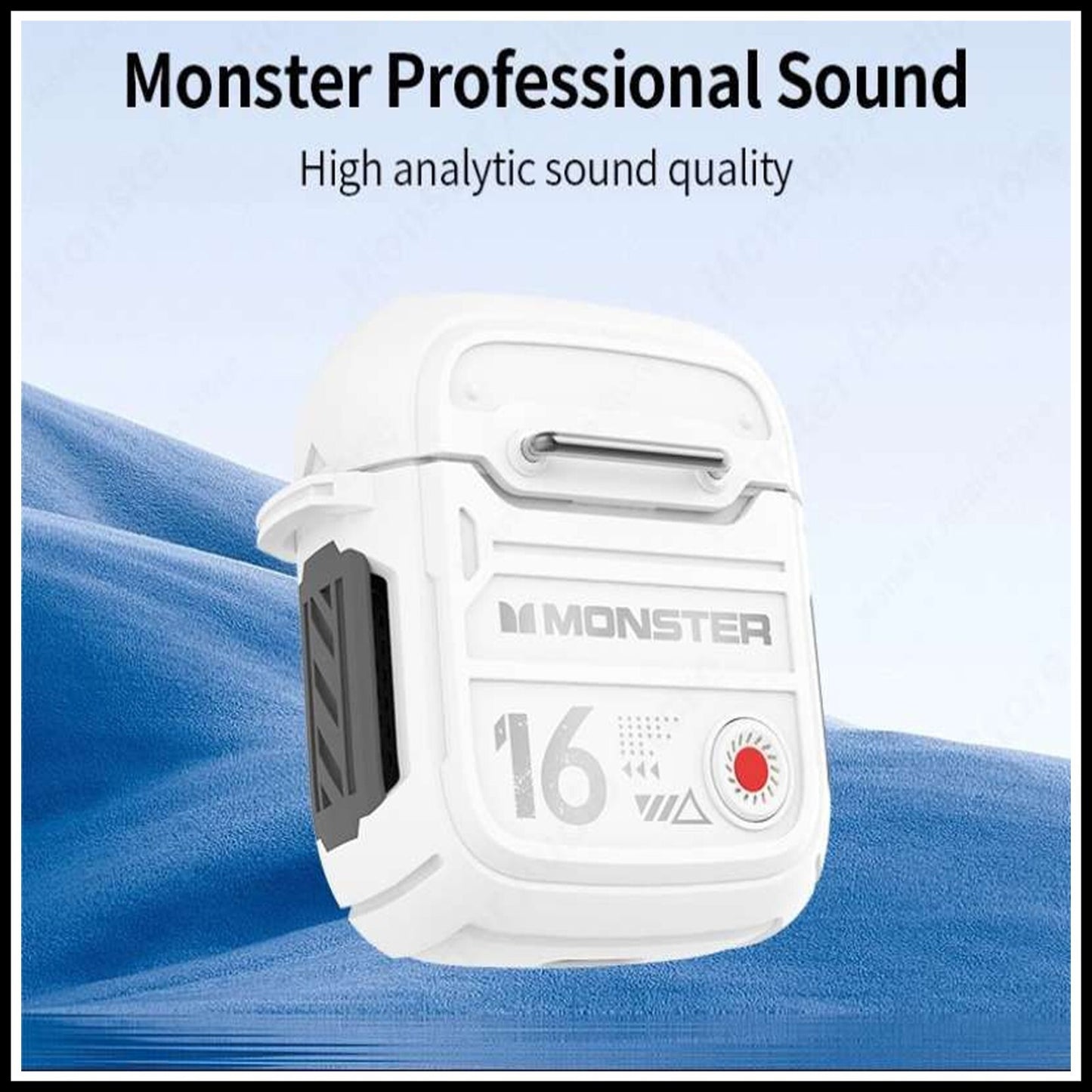 For Monster AIRMARS XKT16 Wireless Gaming Headphones With Noise Canceling & MIC