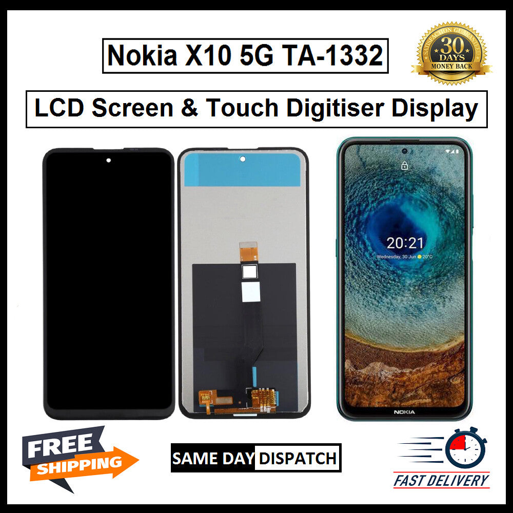 For Nokia X10 / TA-1332 LCD Screen Touch Digitizer Replacement Assembly