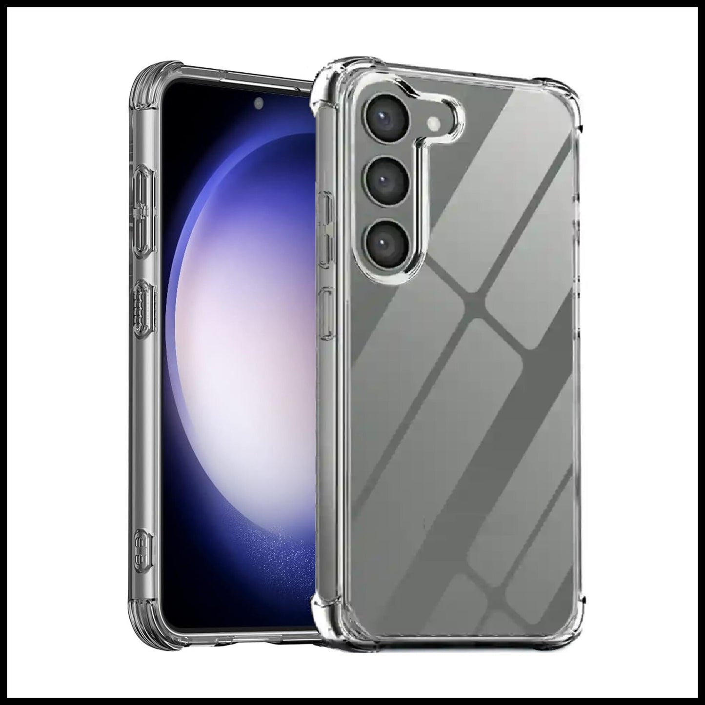 For Samsung Galaxy S23 King Kong Anti Burst & Silicon Shockproof Case Cover