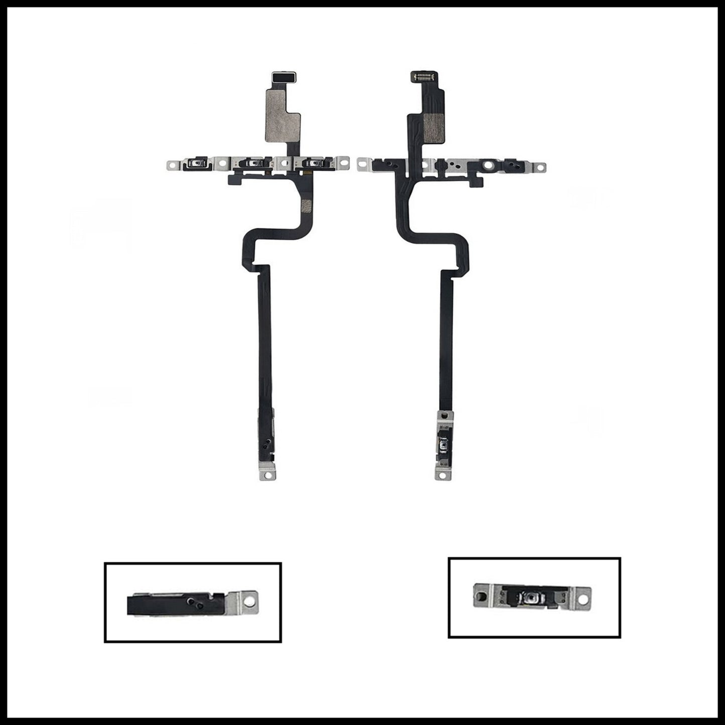 For iPhone 15 Pro Power Flex Cable & Volume Button Flex Replacement