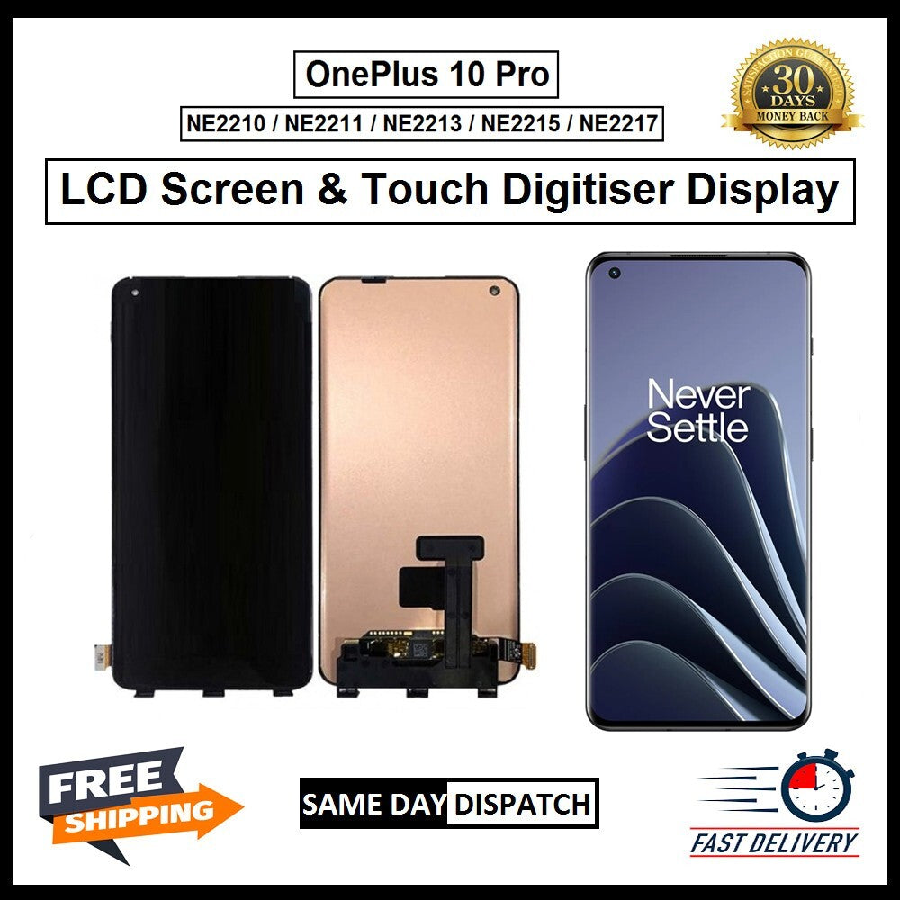 For OnePlus 10 PRO Display Screen Touch Digitizer Replacement LCD