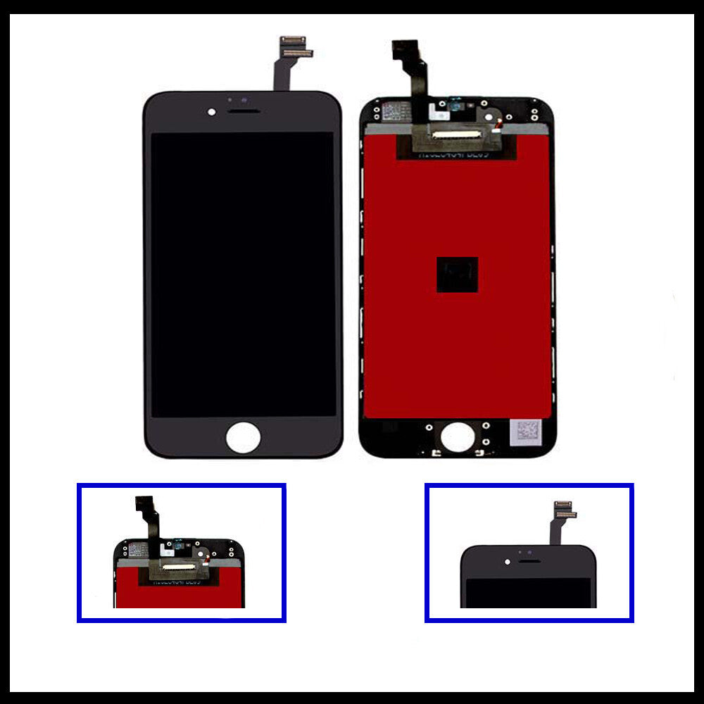 For iPhone 6 Black and White 3D Premium Version Replacement Digitizer Display