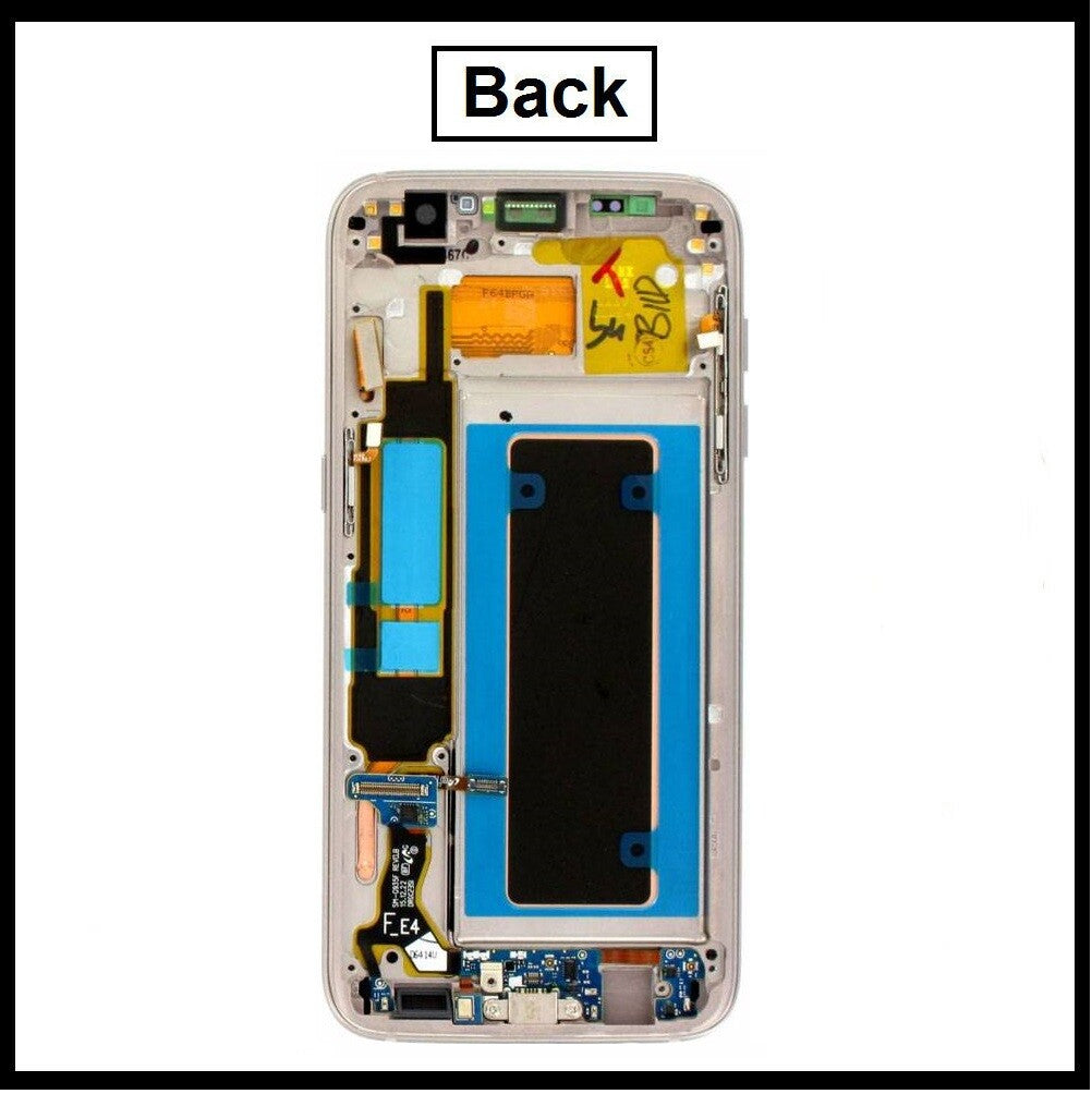 For Samsung Galaxy S7 Edge/SM-G935F GOLD LCD Display Touch Digitizer Replacement
