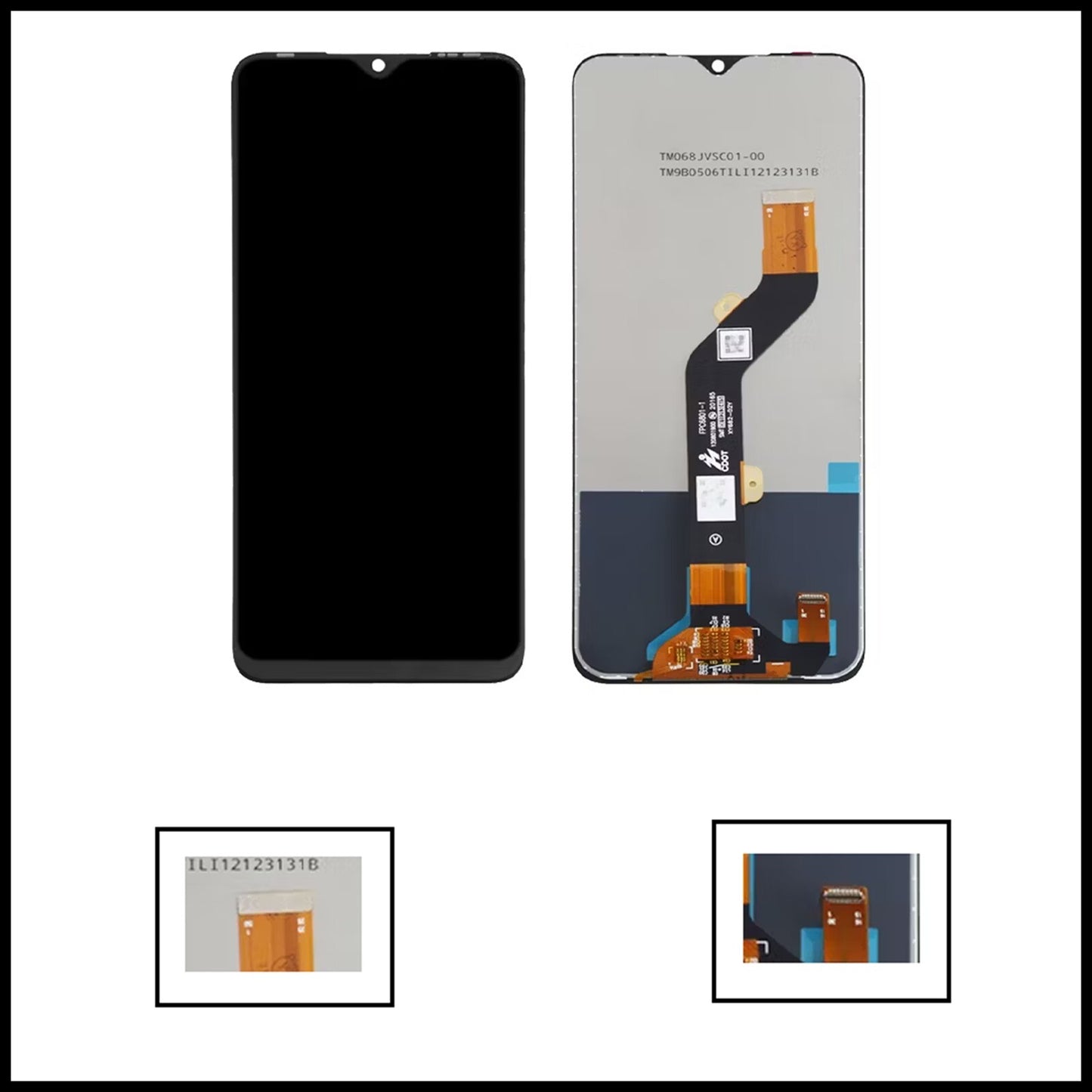 For Infinix Hot 11 2022 / X675 LCD Display Screen Touch Digitizer Replacement