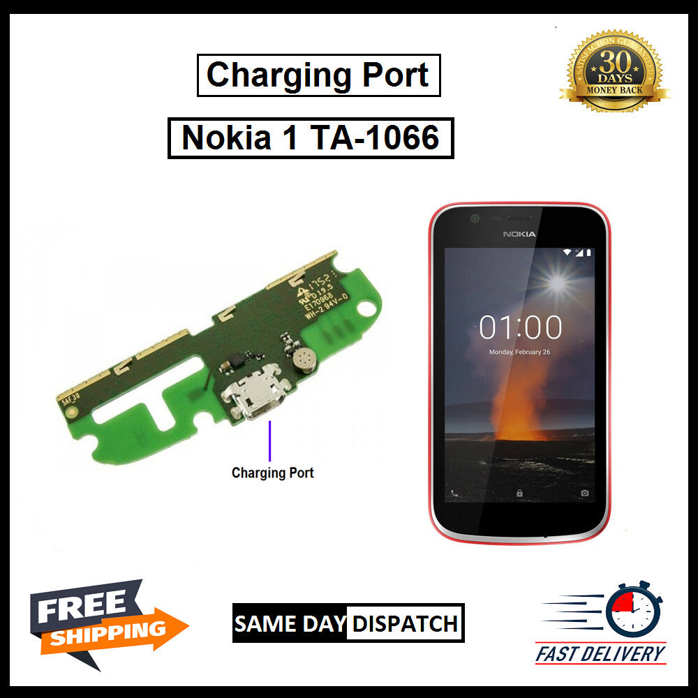 For Nokia 1 ( TA-1066 ) Micro Charging Port Board Connector Replacement