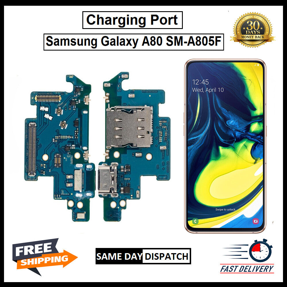 For Samsung Galaxy A80 / SM-A805F Charging Port Board Connector Replacement