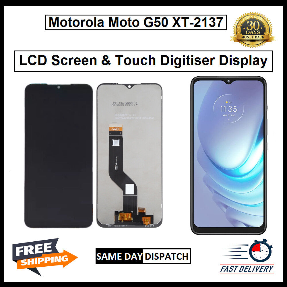 For Motorola Moto G50 XT-2137 Display Screen Digitizer Replacement LCD