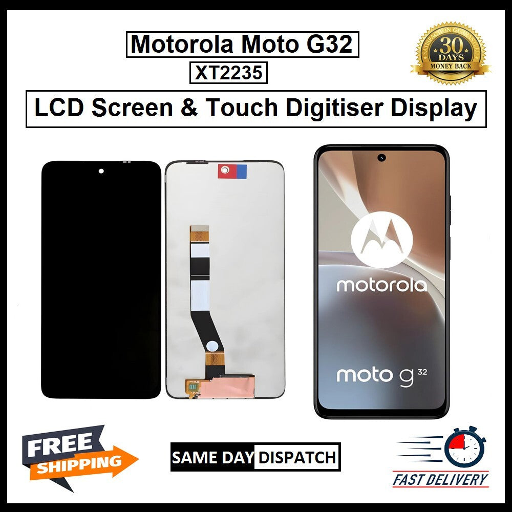 For Motorola Moto G32 / XT2235 Display Touch Digitizer Replacement LCD