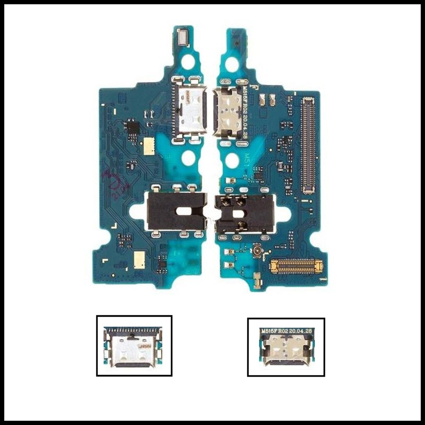 For Samsung Galaxy M51 SM-M515F Charging Port Board Connector Replacement