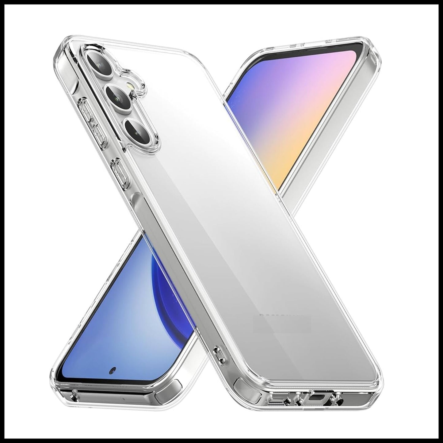 For Samsung Galaxy A35 5G Slim Clear Shockproof Gel Phone Cover