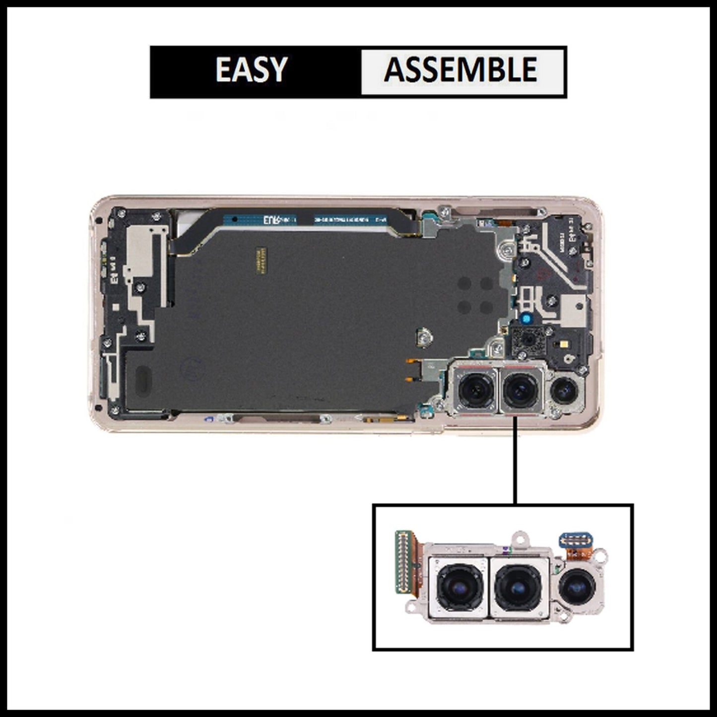 For Samsung Galaxy S21 Plus 5G G996U Genuine Rear (Back) Main Camera Replacement