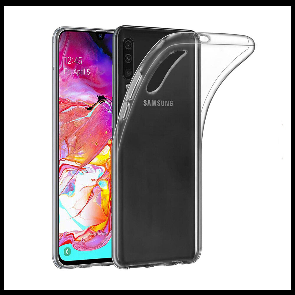 For Samsung Galaxy A70 Slim Clear Shockproof Gel Phone Cover