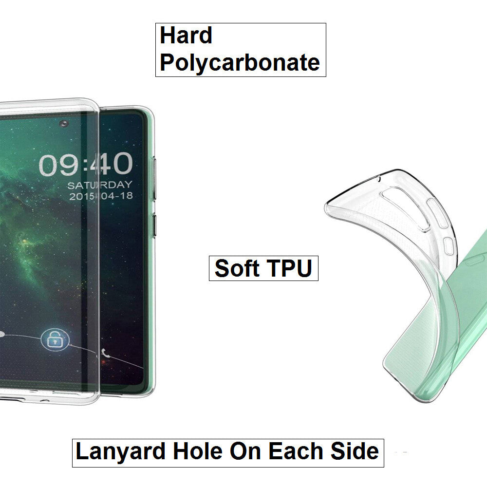 For Samsung Galaxy S20 FE / SM-G780F Slim Clear Shockproof Gel Phone Cover
