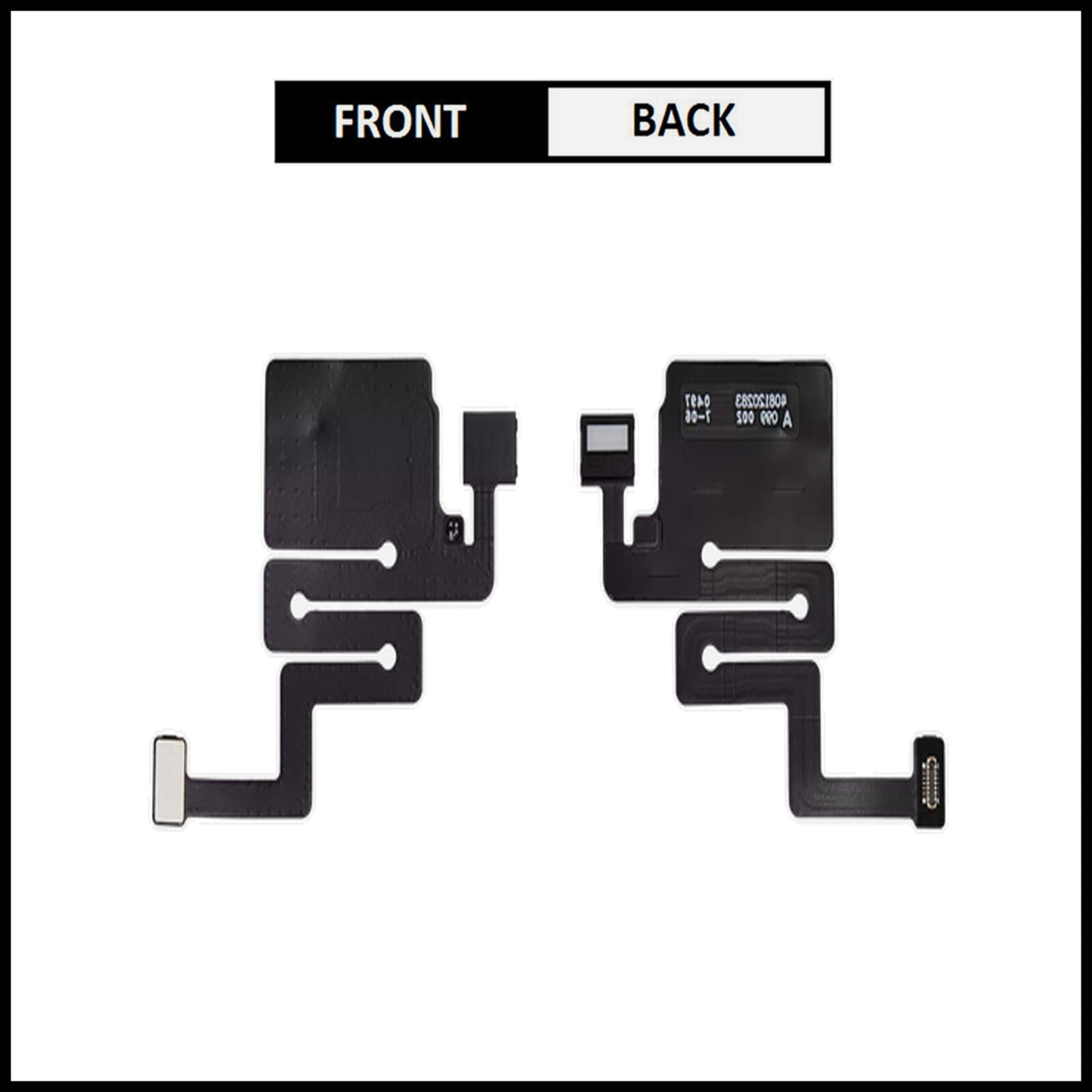 For iPhone 16 Ear Speaker Sensor With Proximity Mic Earpiece Sensor Flex