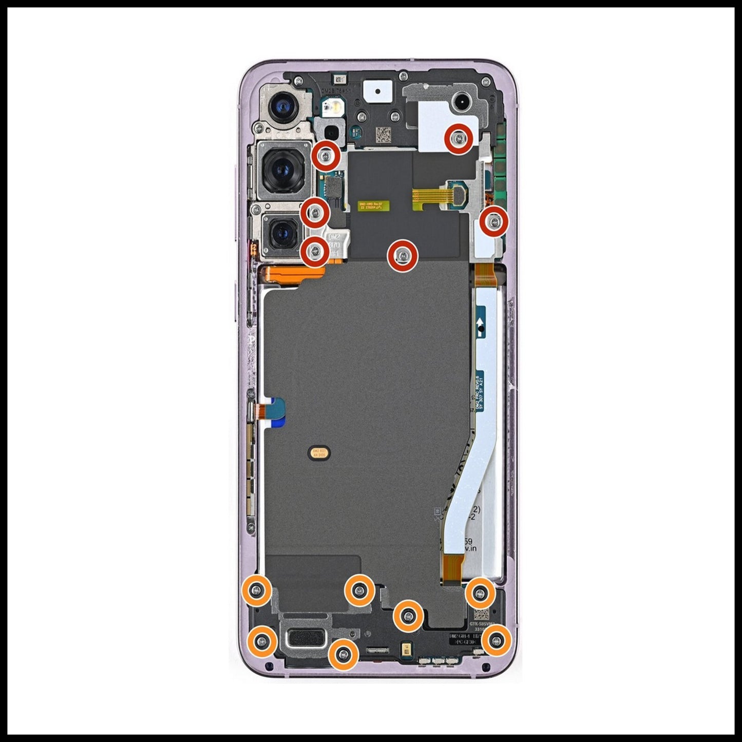For Samsung Galaxy S23 Plus 5G Wireless Charging / NFC Coil Pad Flex Replacement