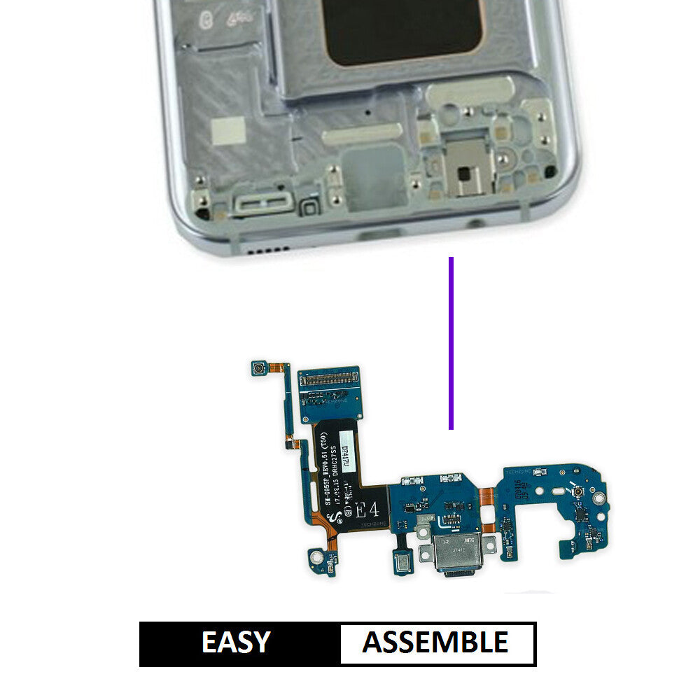 For Samsung Galaxy S8 Plus (G955F) Charging Port Flex With USB & Microphone