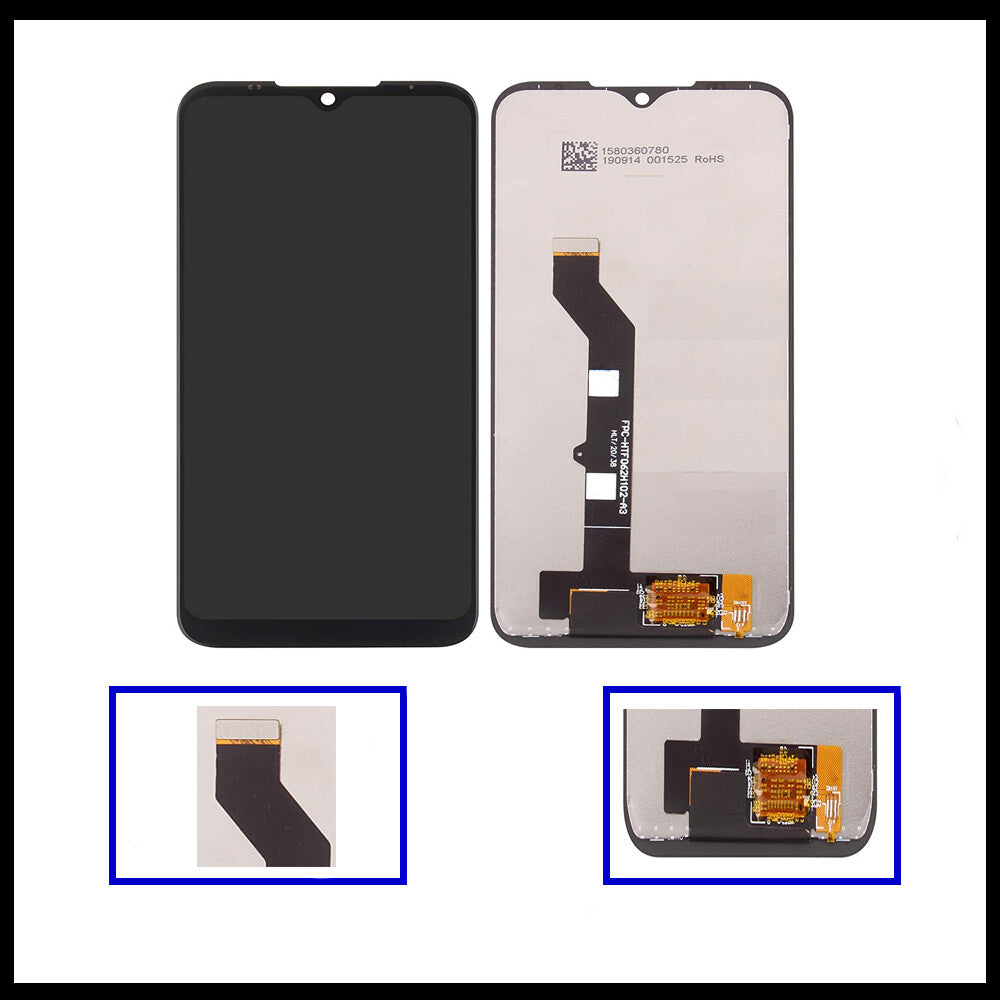 Motorola Moto E7 XT2095 Display Screen Touch Digitizer Replacement LCD
