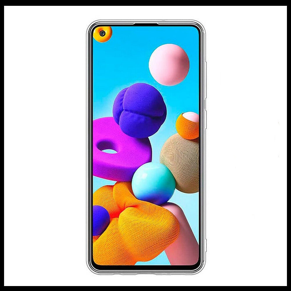 For Samsung Galaxy A21s / SM-A217F Slim Clear Shockproof Gel Phone Cover