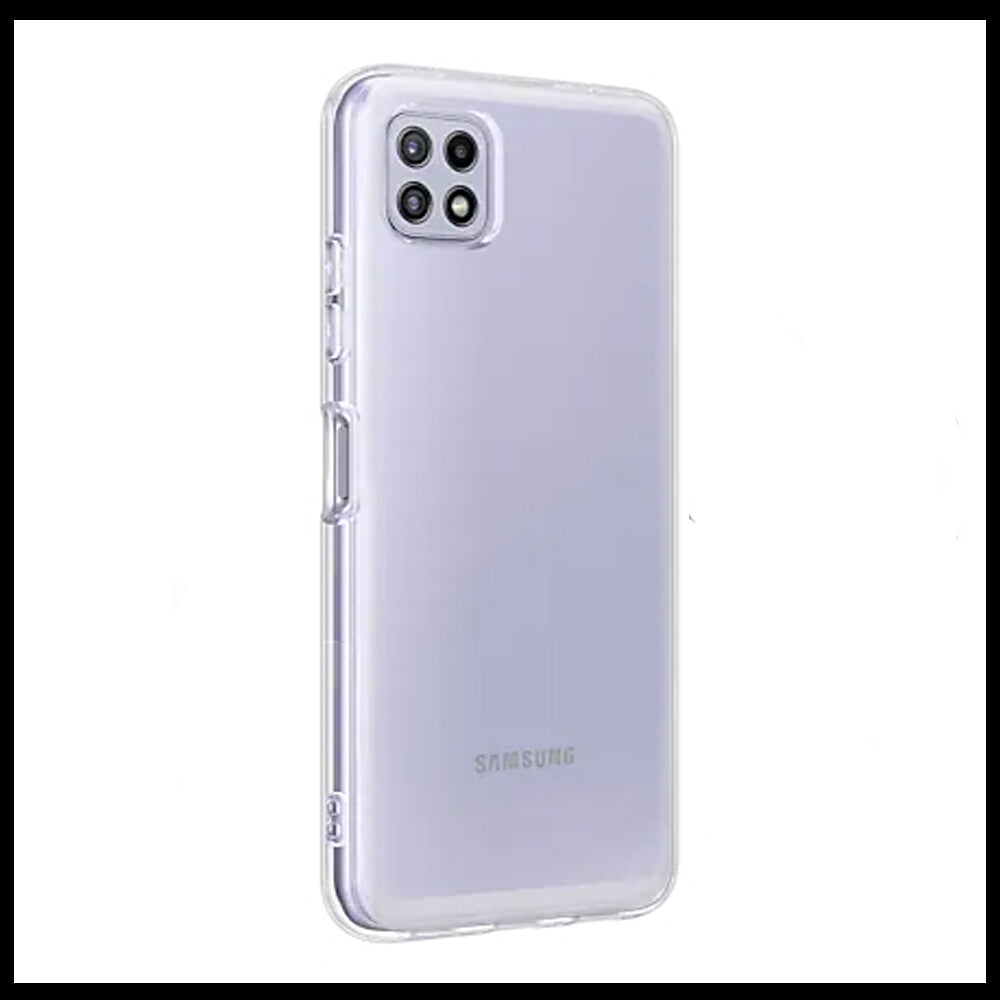 For Samsung Galaxy A22 5G / SM-A226F Slim Clear Shockproof Gel Phone Cover