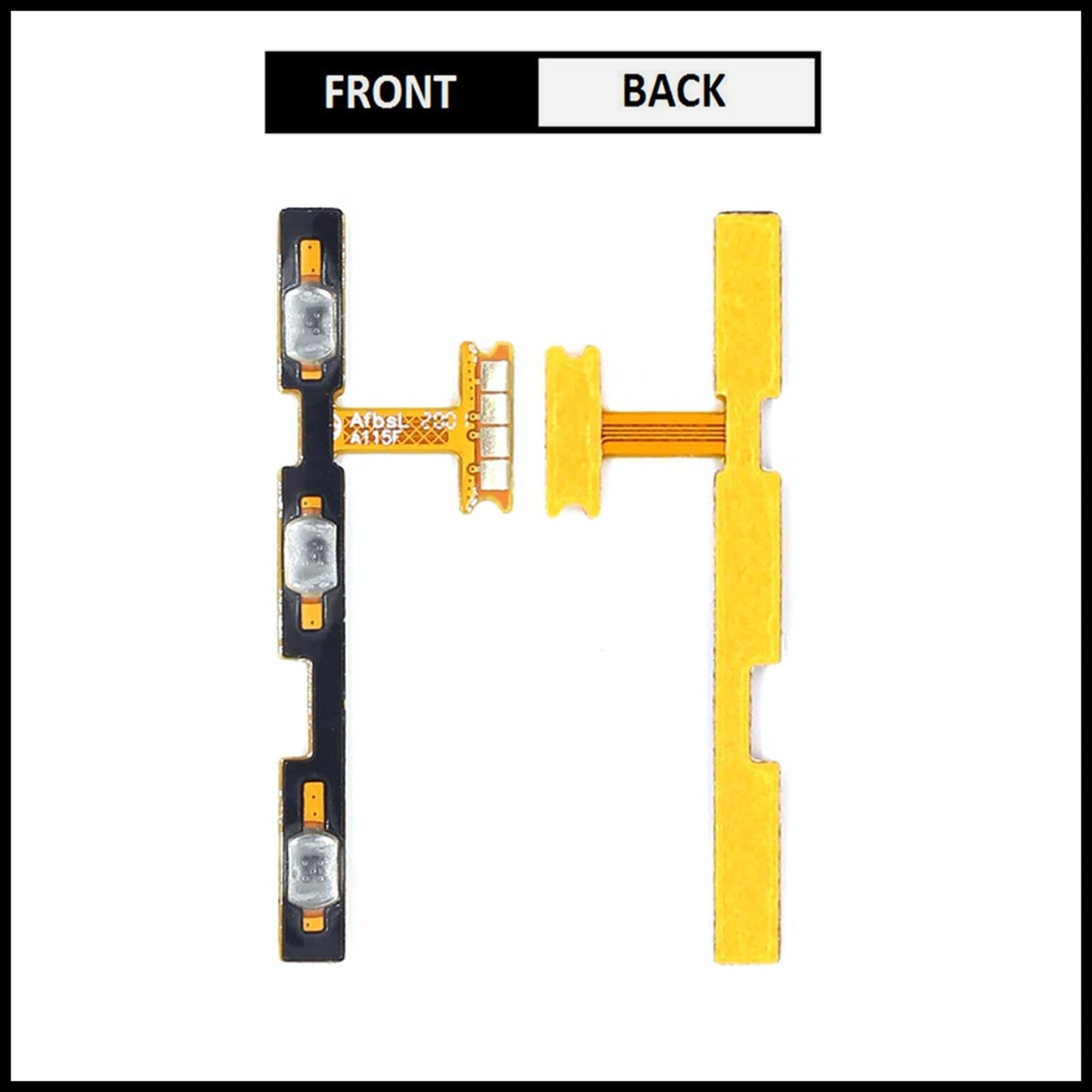 For Samsung Galaxy A11 A115F Power Flex Cable & Volume Button Flex Replacement