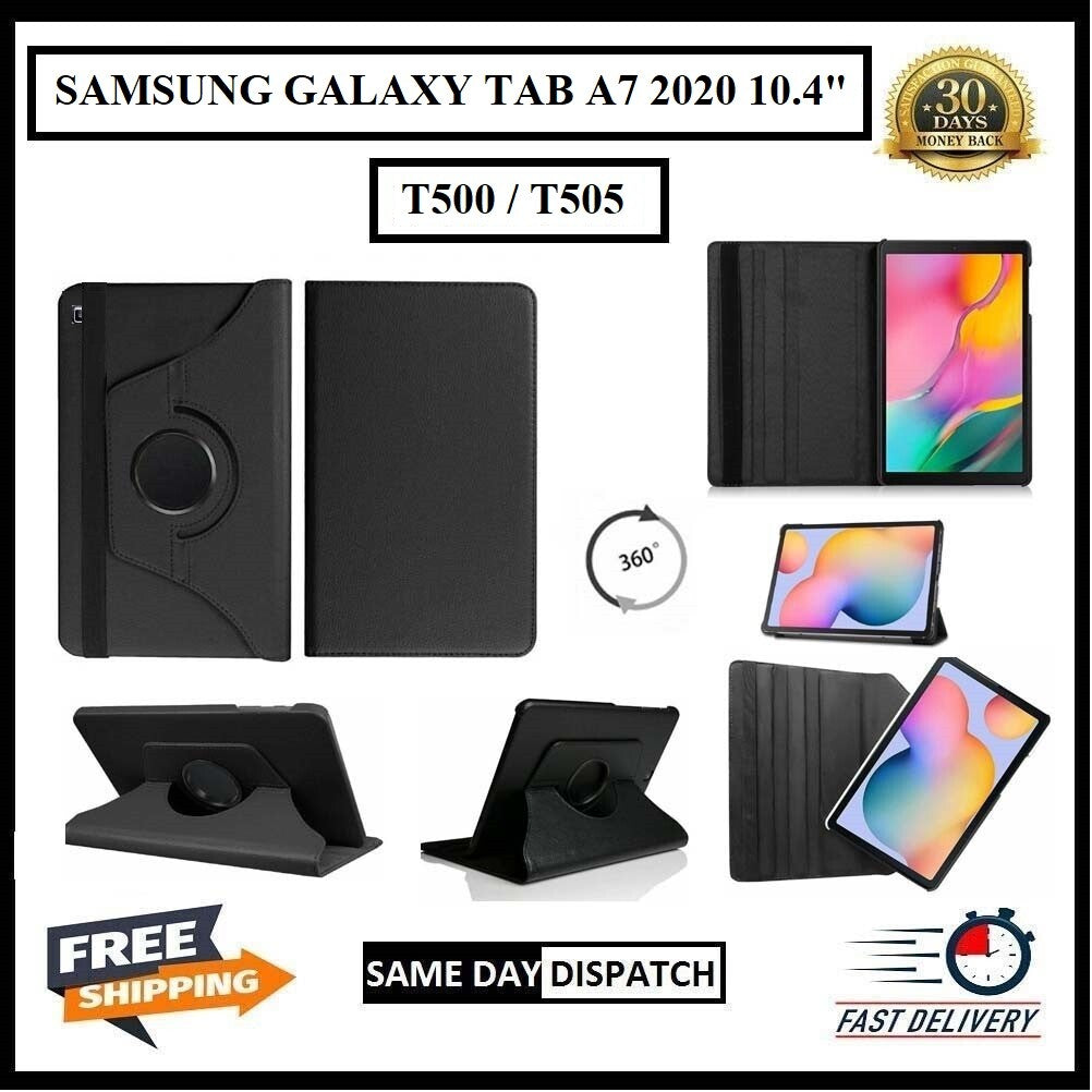 For Samsung Galaxy Tab A7 2020 10.4" SM-T500 / T505 360° Rotating Stand Covers