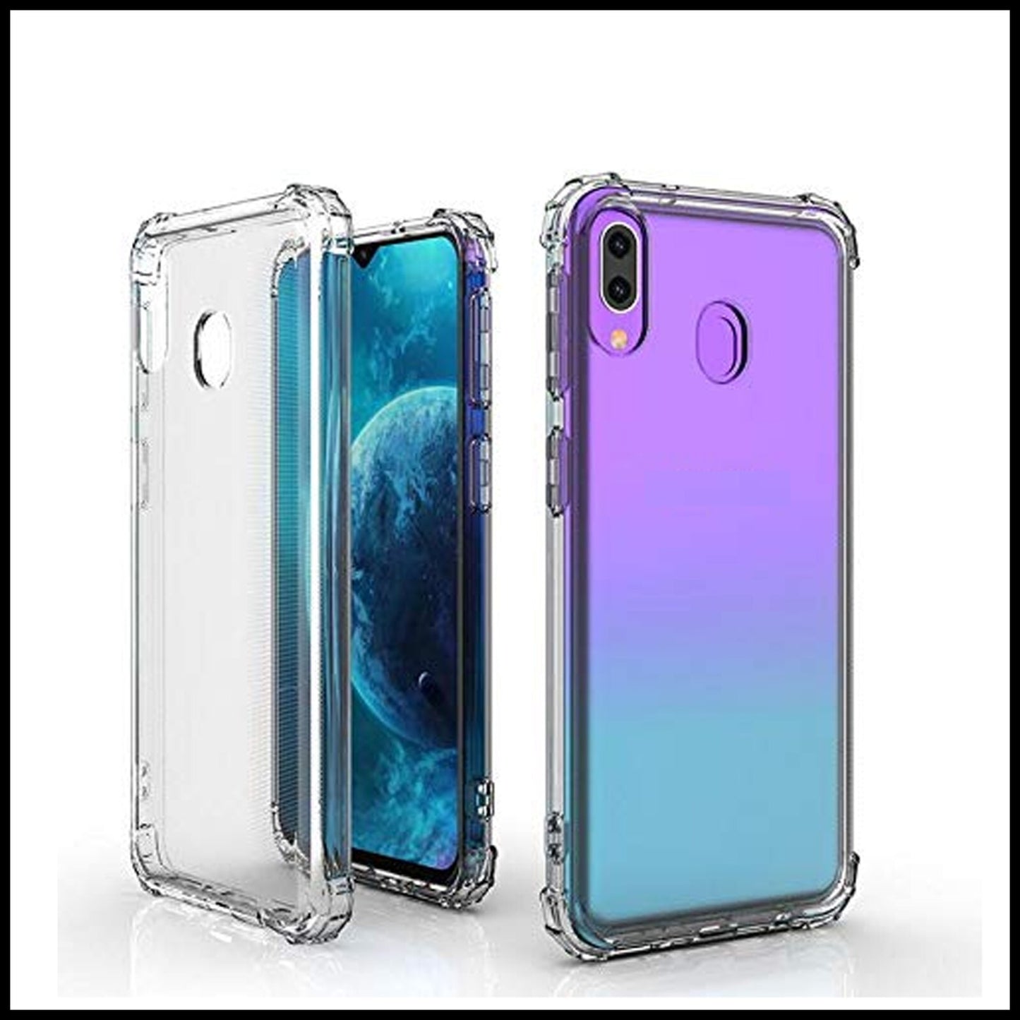 For Samsung Galaxy A30 King Kong Anti Burst & Silicon Shockproof Case Cover