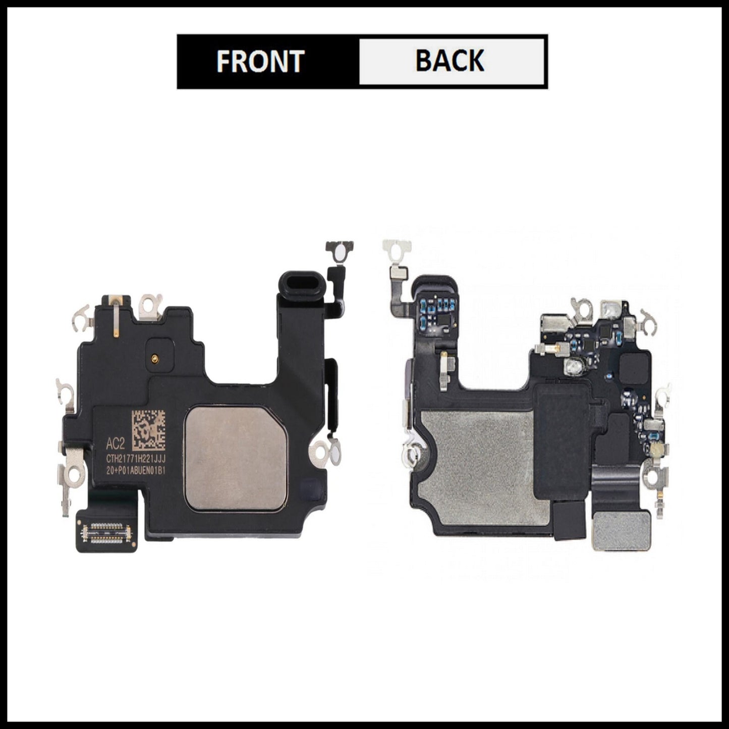 For iPhone 14 Ear Speaker Sensor With Proximity Mic Earpiece Sensor Flex
