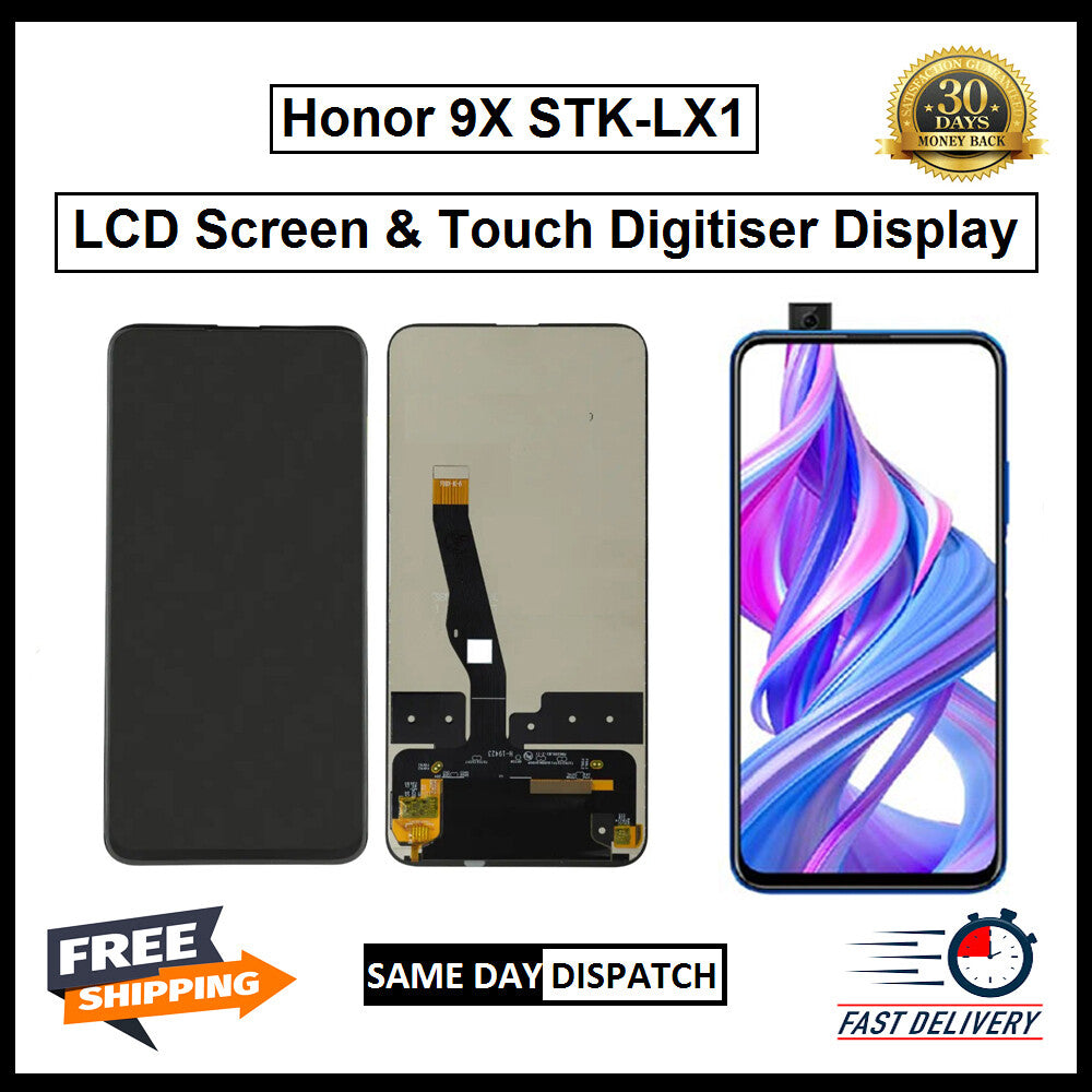 For Huawei Honor 9X STK-LX1 Display Screen Touch Digitizer Replacement LCD