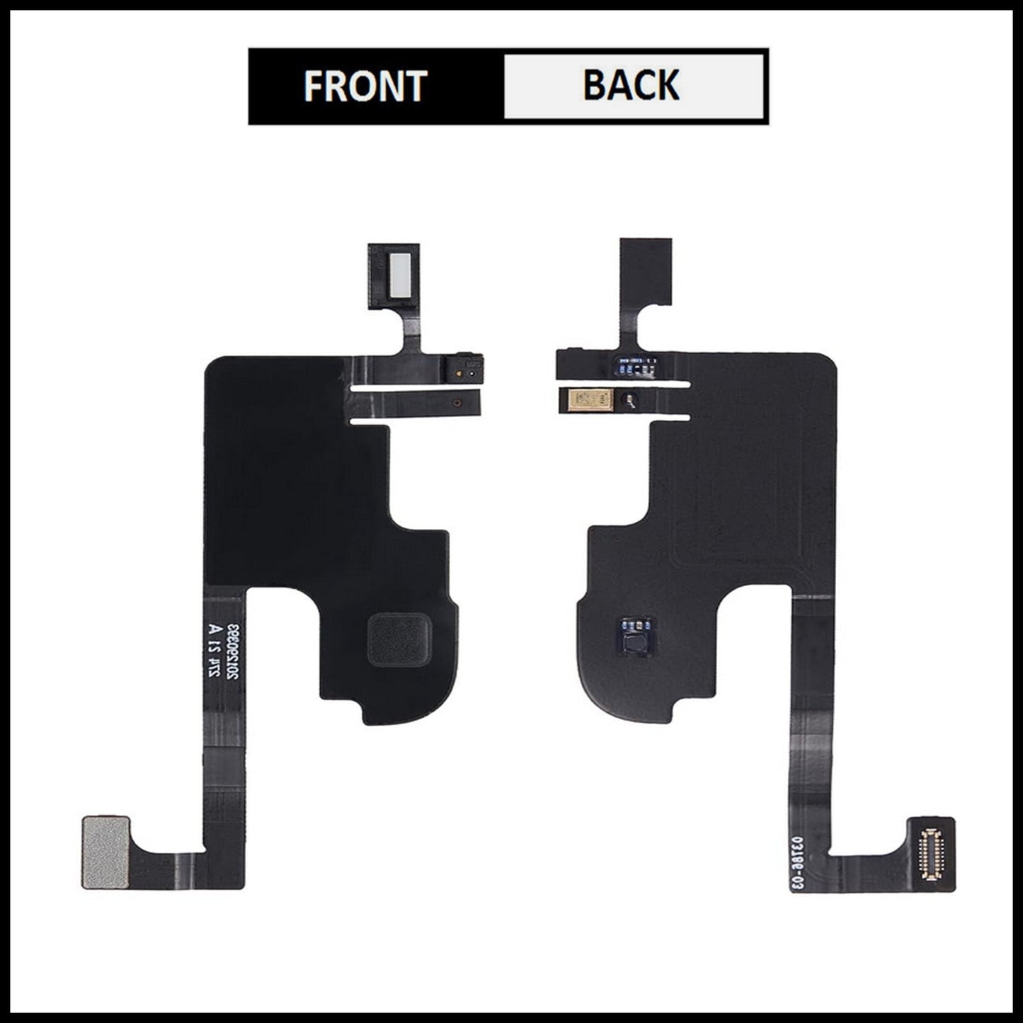 For iPhone 14 Ear Speaker Sensor With Proximity Mic Earpiece Sensor Flex