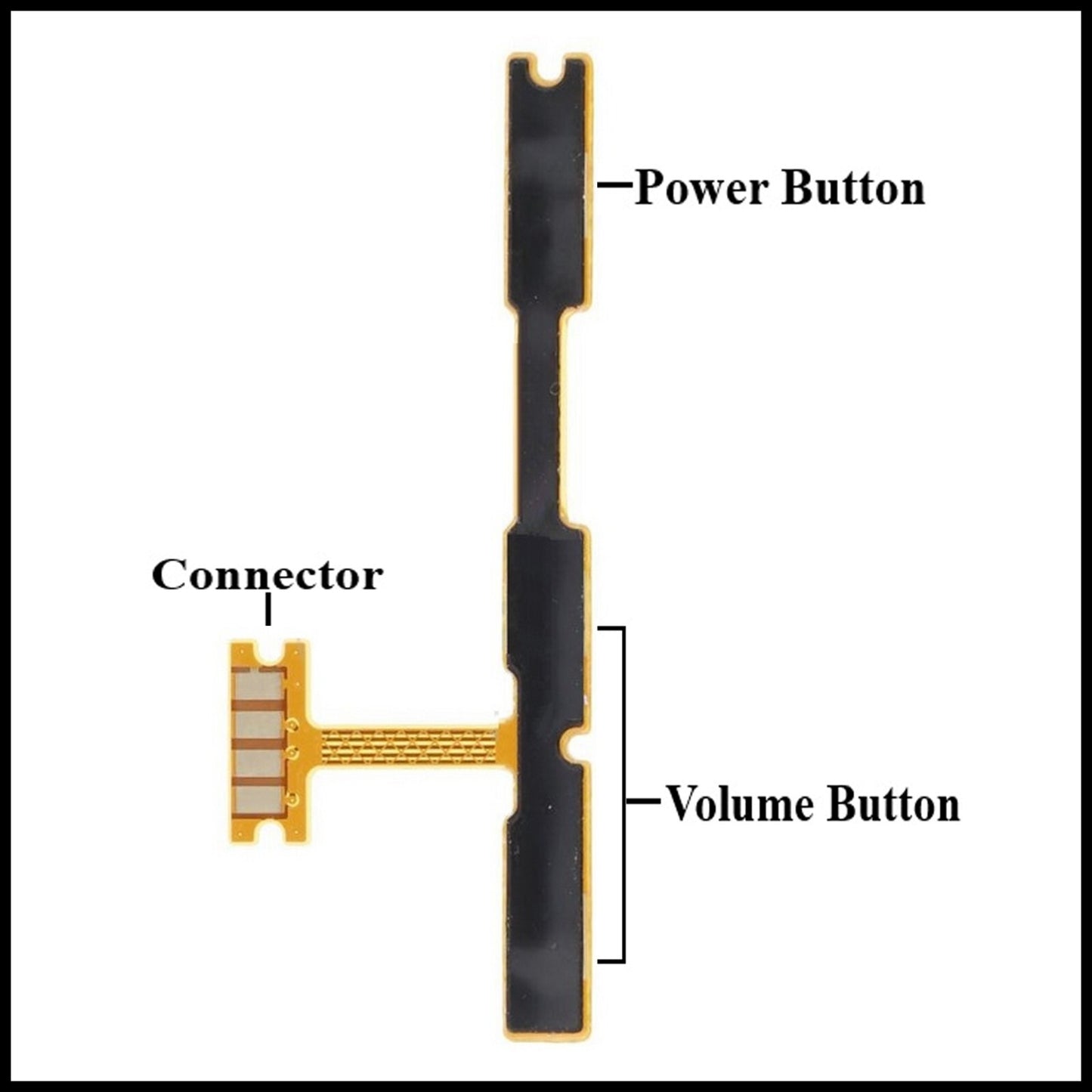 For Samsung Galaxy A05 A055F Power Flex Cable & Volume Button Flex Replacement