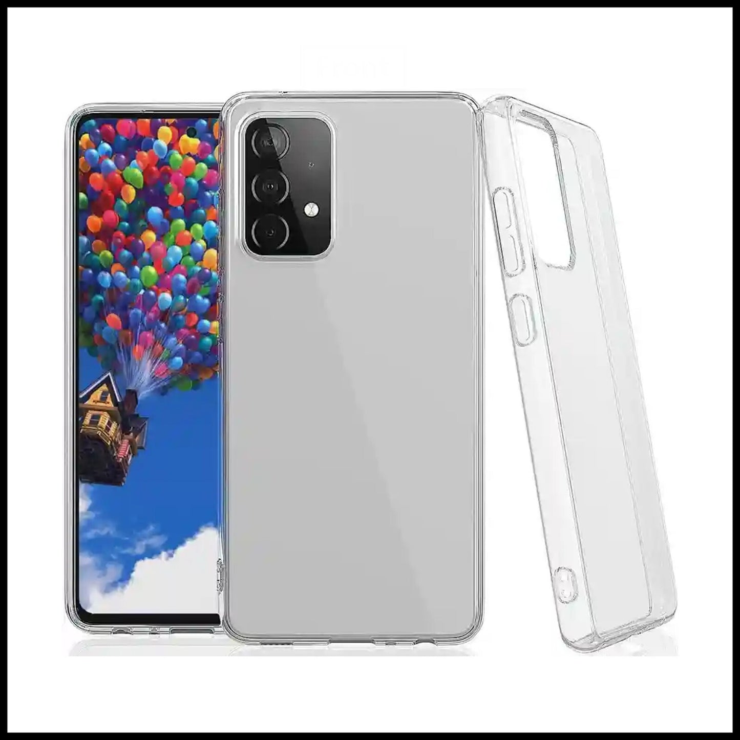 For Samsung Galaxy A52 Slim Clear Shockproof Gel Phone Cover