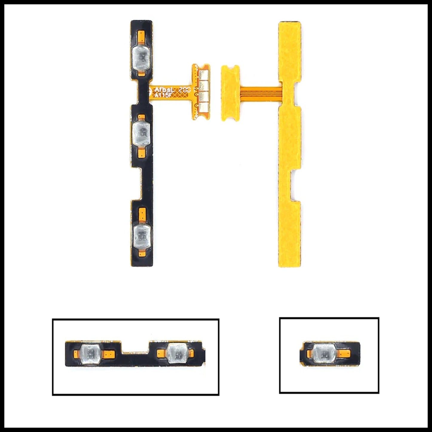 For Samsung Galaxy A11 A115F Power Flex Cable & Volume Button Flex Replacement