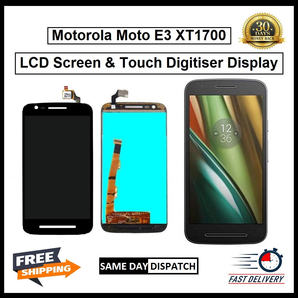 Motorola Moto E3  XT1700 Display Screen Touch Digitizer Replacement LCD