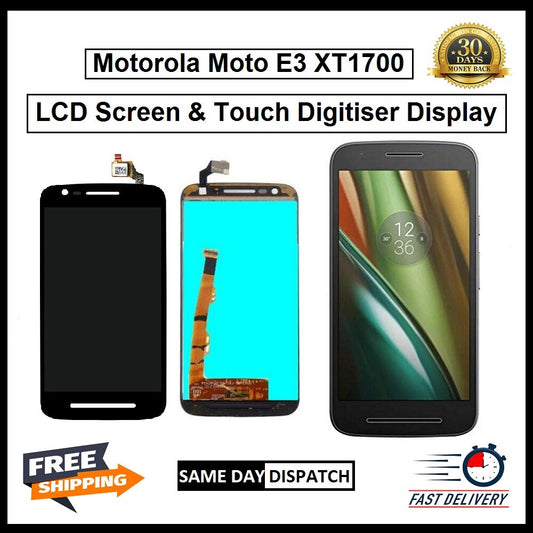 Motorola Moto E3  XT1700 Display Screen Touch Digitizer Replacement LCD