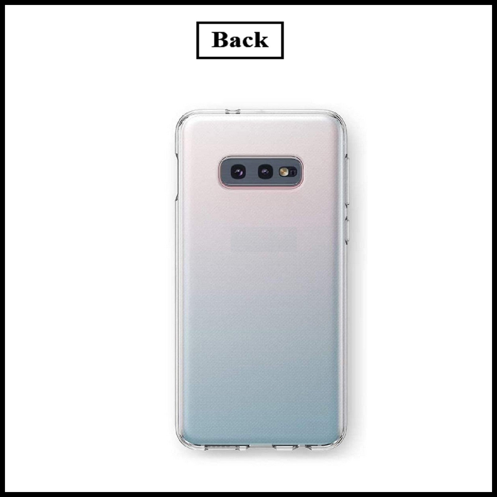 For Samsung Galaxy S10e Slim Clear Shockproof Gel Phone Cover