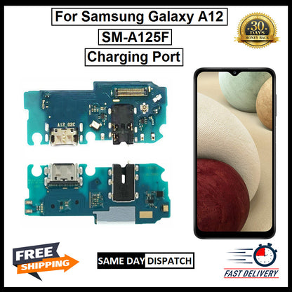 For Samsung Galaxy A12 / SM-A125F Charging Port Board Connector Replacement