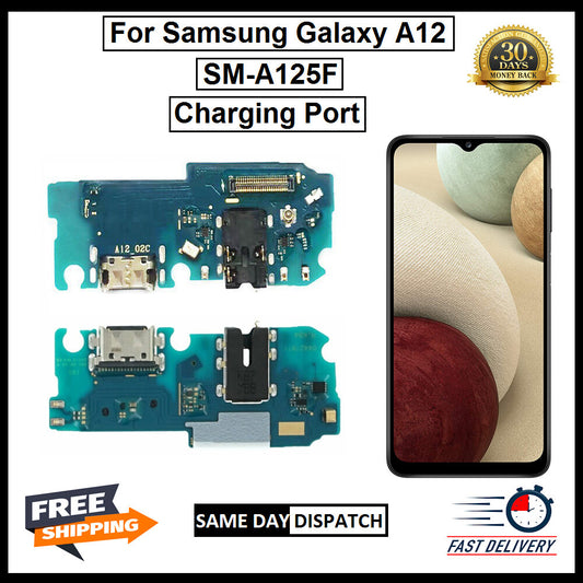 For Samsung Galaxy A12 / SM-A125F Charging Port Board Connector Replacement