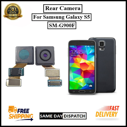 For Samsung Galaxy S5 / SM-G900F Genuine Rear (Back) Main Camera Replacement