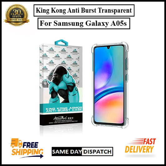 For Samsung Galaxy A05s King Kong Anti Burst & Silicon Shockproof Case Cover