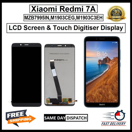 For Xiaomi Redmi 7A LCD Display Screen Touch Digitizer Replacement