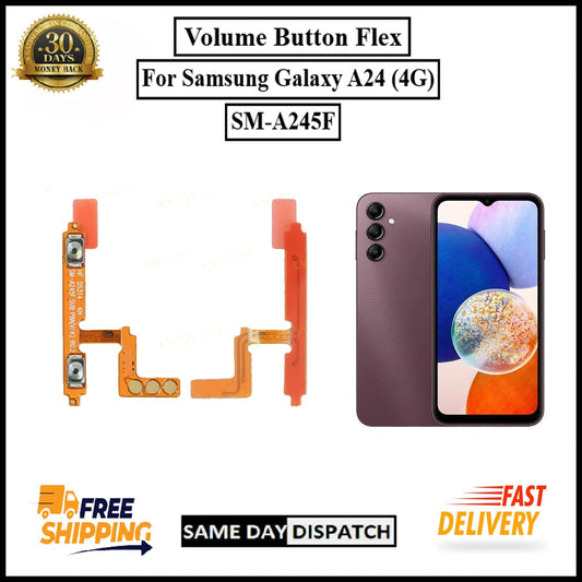 For Samsung Galaxy A24 4G / SM-A245F Volume Button Flex Cable Replacement