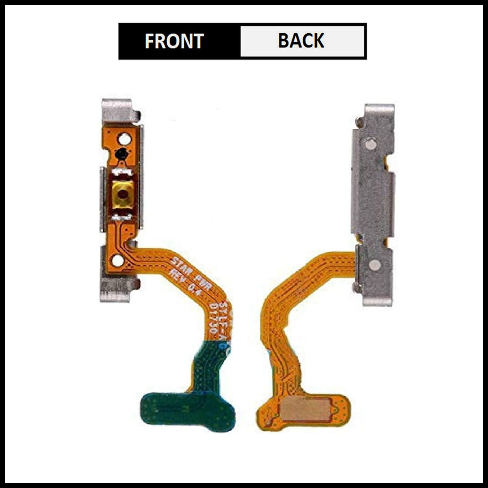 For Samsung Galaxy S9 / S9 Plus G960F /G965F Power Button Flex Cable Replacement