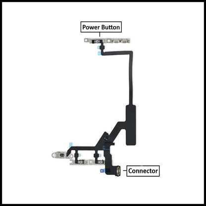 For iPhone 14 Pro Max Power Flex Cable & Volume Button Flex Replacement