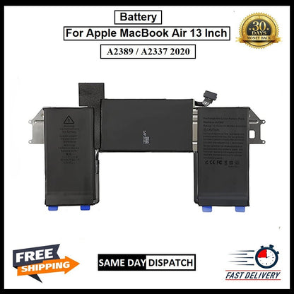 For Apple Macbook Air 13" A2179 / A2389 / M1 A2237 2020 Replacement Battery